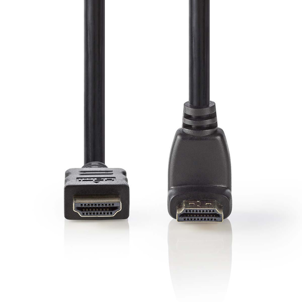 Nedis CVGP34200BK15 High Speed Hdmi-kabel Met Ethernet Hdmi-connector - Hdmi-connector 90° Haaks 1